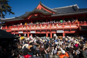 高幡不動尊金剛寺豆まき